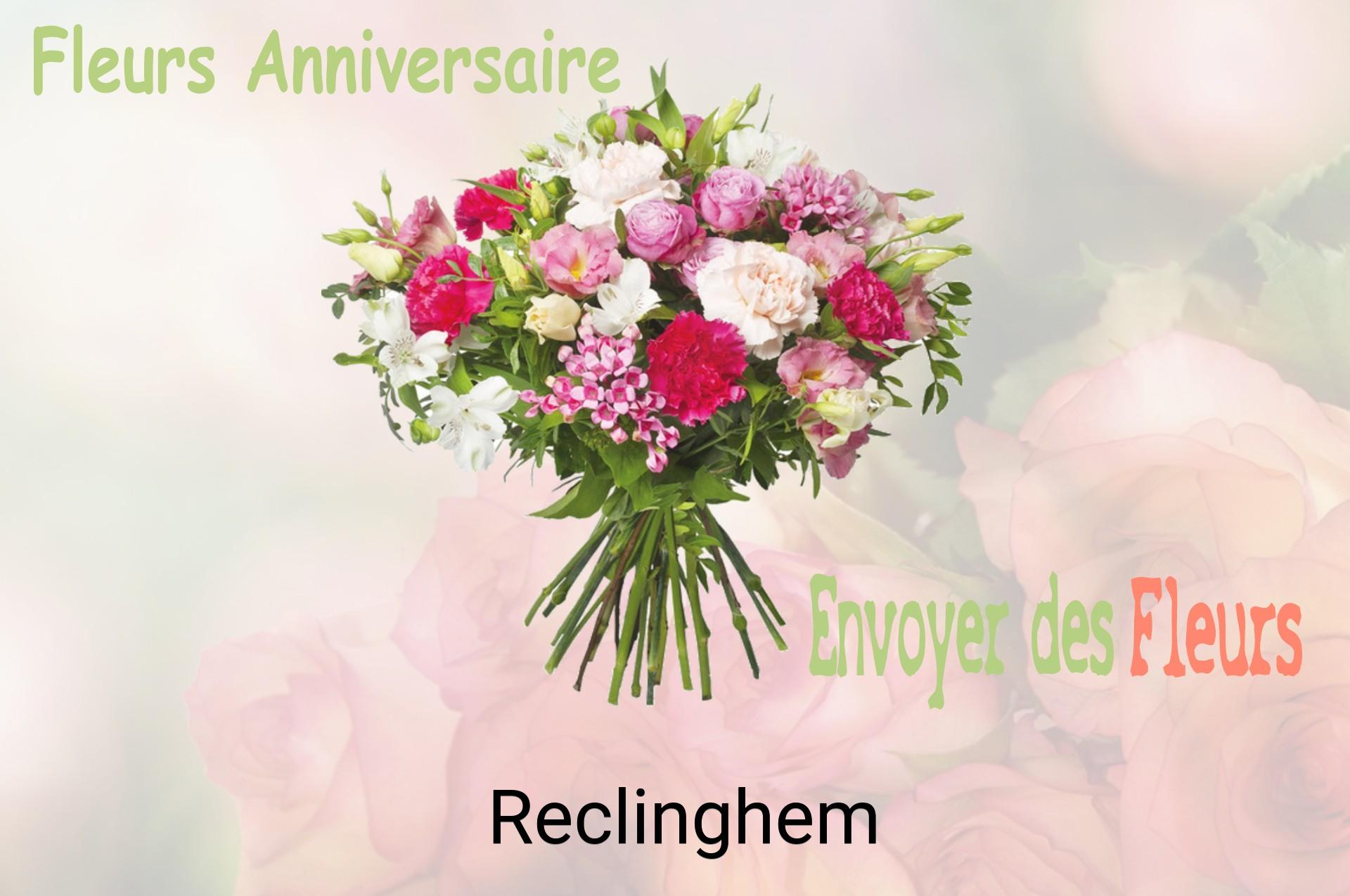 Bouquet de fleurs d’anniversaire livré à Reclinghem